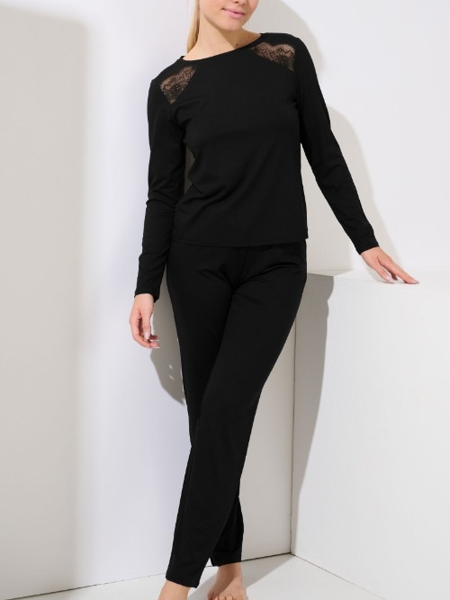 Lisca Evelyn noir pyjama