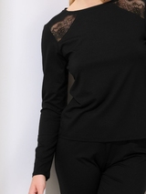 Lisca Evelyn noir pyjama