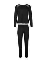 Lisca Evelyn noir pyjama