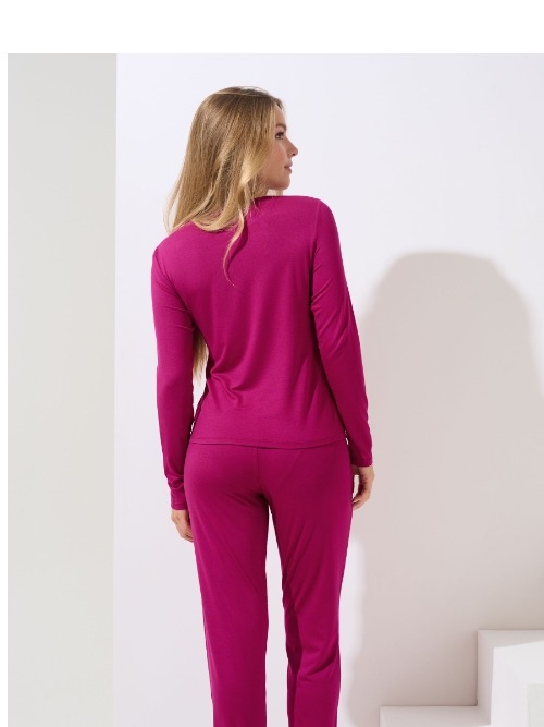 Lisca Evelyn fuchsia pyjama