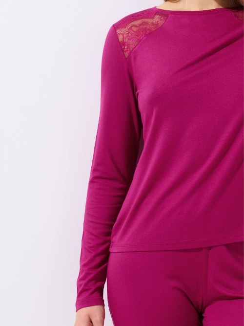 Lisca Evelyn fuchsia pyjama