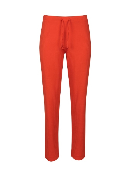Lisca Lucky orange pantalon de pyjama