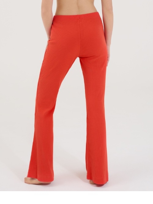 Lisca Lucky orange pantalon de pyjama