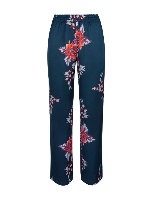 Lisca Amaryllis bleu marine pantalon de pyjama