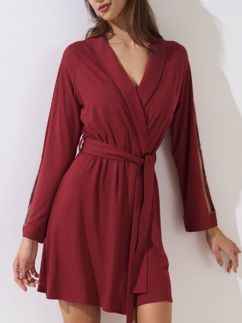 Lisca Gloriosa rouge kimono
