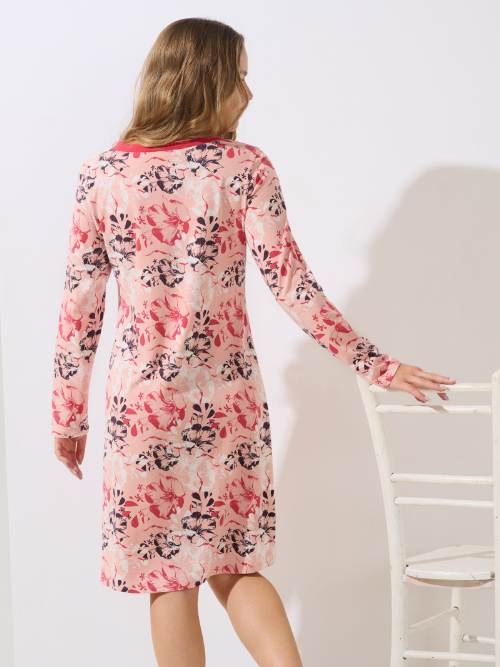 Lisca Ocean corail chemise de nuit