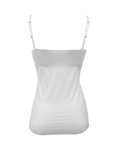 Mon Basic par After Eden Basics blanc top spaghetti