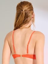 Maillots de bain Lisca Palma orange bikinitop push up