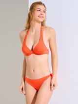 Maillots de bain Lisca Palma orange slip de bikini
