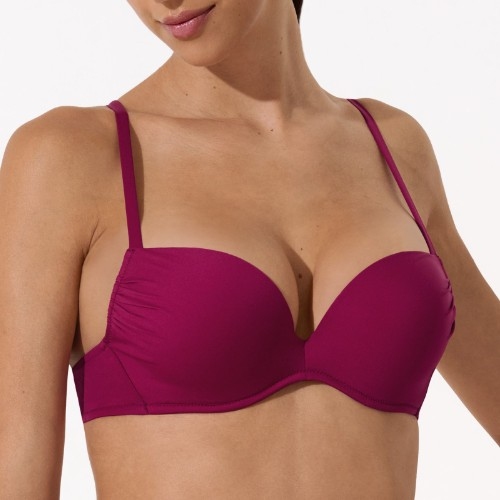 Maillots de bain Lisca Palma jaune bikinitop push up