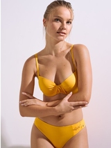 Maillots de bain Lisca Palma jaune slip de bikini