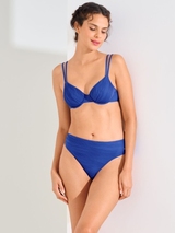 Maillots de bain Lisca Sorrento bleu soutien-gorge bikini corbeille