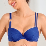 Maillots de bain Lisca Sorrento bleu haut de bikini préformé