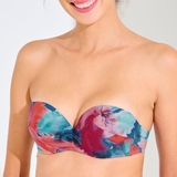 Maillots de bain Lisca Roma bleu marine haut de bikini préformé