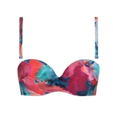 Maillots de bain Lisca Roma bleu marine haut de bikini préformé