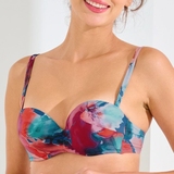 Maillots de bain Lisca Roma bleu marine haut de bikini préformé