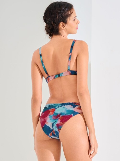 Maillots de bain Lisca Roma bleu marine slip de bikini
