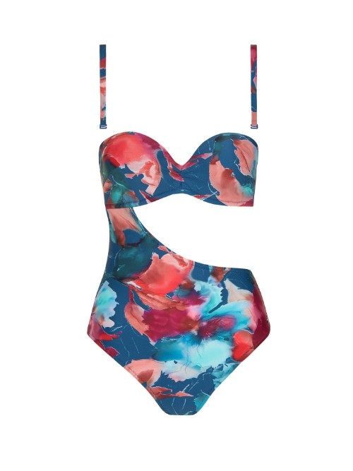 Maillots de bain Lisca Roma bleu marine maillot de bain
