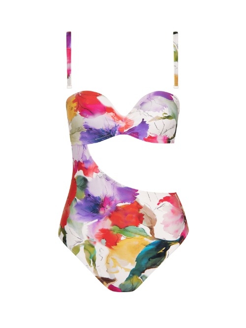 Maillots de bain Lisca Roma blanc/print maillot de bain