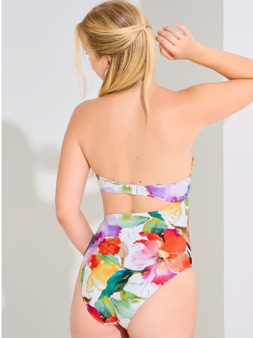 Maillots de bain Lisca Roma blanc/print maillot de bain