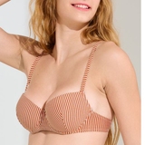 Maillots de bain Lisca Lascari rouge/blanc haut de bikini préformé