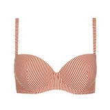 Maillots de bain Lisca Lascari rouge/blanc haut de bikini préformé