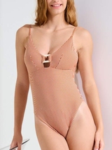 Maillots de bain Lisca Lascari rouge/blanc maillot de bain