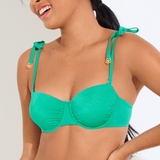 Maillots de bain Lisca Karpathos vert soutien-gorge bikini corbeille