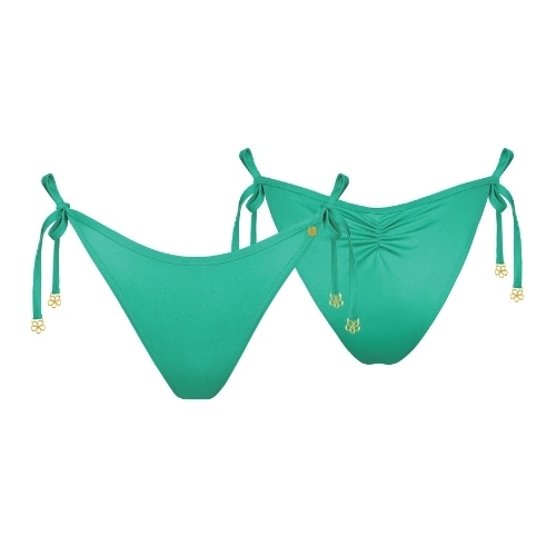 Maillots de bain Lisca Karpathos vert slip de bikini