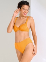 Maillots de bain Lisca Karpathos jaune ocre soutien-gorge bikini corbeille