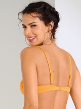 Maillots de bain Lisca Karpathos jaune ocre haut de bikini préformé