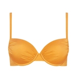 Maillots de bain Lisca Karpathos jaune ocre haut de bikini préformé