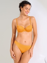 Maillots de bain Lisca Karpathos jaune ocre slip de bikini