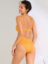 Maillots de bain Lisca Karpathos jaune ocre slip de bikini