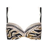 Maillots de bain Lisca Tanzania noir haut de bikini préformé