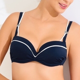 Maillots de bain Lisca Uvita bleu haut de bikini préformé