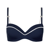 Maillots de bain Lisca Uvita bleu haut de bikini préformé