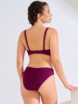 Maillots de bain Lisca Uvita bordeaux soutien-gorge bikini corbeille