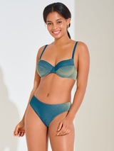 Maillots de bain Lisca Nairobi turquoise soutien-gorge bikini corbeille