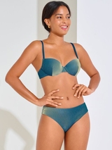 Maillots de bain Lisca Nairobi turquoise haut de bikini préformé