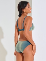 Maillots de bain Lisca Nairobi turquoise haut de bikini préformé