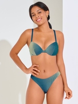 Maillots de bain Lisca Nairobi turquoise bikinitop push up