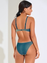 Maillots de bain Lisca Nairobi turquoise bikinitop push up