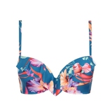 Maillots de bain Lisca Rimini bleu bikinitop push up