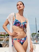 Maillots de bain Lisca Rimini bleu slip de bikini