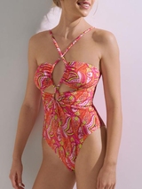 Maillots de bain Lisca Kavala corail maillot de bain
