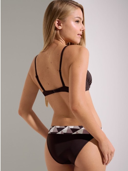 Maillots de bain Lisca Toulouse marron slip de bikini
