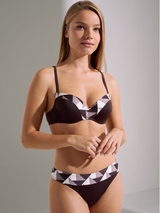 Maillots de bain Lisca Toulouse marron slip de bikini