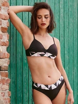 Maillots de bain Lisca Toulouse marron slip de bikini