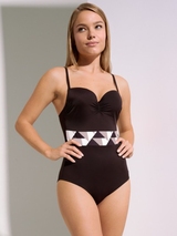 Maillots de bain Lisca Toulouse marron maillot de bain